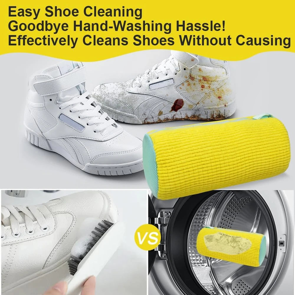 ZapasClean™ – Bolsa para Lavar Zapatillas en la Lavadora sin Dañarlas